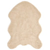Vidaxl nep schapenvacht tapijt tafalla beige 60 x 90 cm polyester