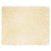 Vidaxl nep schapenvacht tapijt tafalla crème 200 x 280 cm polyester
