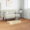 VidaXL tappeto finta pelle di pecora tafalla crema 50 x 80 cm poliestere