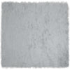 Vidaxx tappeto in finta pelle di pecora tafalla grigio 200 x 200 cm poliestere