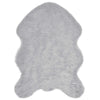 Vidaxx alfombra de piel de oveja sintética tafalla gris 60 x 90 cm poliéster