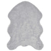 Vidaxl nep schapenvacht tapijt tafalla grijs 80 x 120 cm polyester