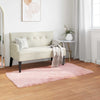 VidaXL tappeto in finta pelle di pecora tafalla rosa 80 x 150 cm in poliestere