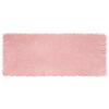 VidaXL tappeto in finta pelle di pecora tafalla rosa 80 x 200 cm poliestere