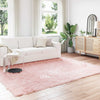 VidaXL tappeto in finta pelle di pecora tafalla rosa 200 x 280 cm in poliestere