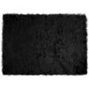 Vidaxl nep schapenvacht tapijt tafalla zwart 120 x 170 cm polyester