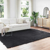 Vidaxl nep schapenvacht tapijt tafalla zwart 200 x 280 cm polyester