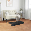 Vidaxl nep schapenvacht tapijt tafalla zwart 80 x 120 cm polyester
