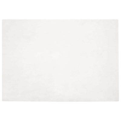VidaXL alfombra de piel sintética de conejo Olite blanco 160 x 230 cm poliéster