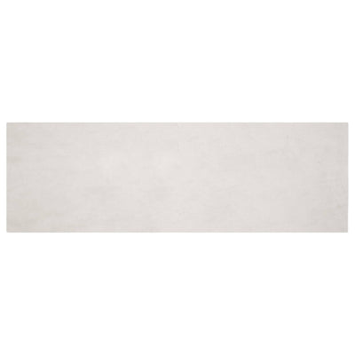 VidaXL alfombra de piel sintética de conejo beige oilte 80 x 250 cm poliéster