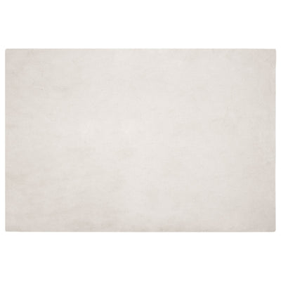VidaXL alfombra de piel sintética de conejo beige oilte 160 x 230 cm poliéster