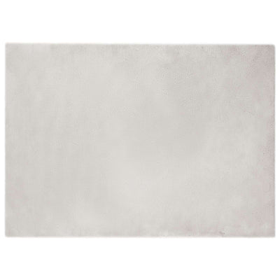 VidaXL alfombra de piel sintética de conejo beige oilte 200 x 280 cm poliéster