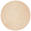 Vidaxl nep konijnenbont tapijt olite beige ø 100 cm polyester