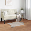 Vidaxl nep konijnenbont tapijt olite beige 80 x 120 cm polyester