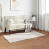 Vidaxl nep konijnenbont tapijt olite crème 80 x 150 cm polyester