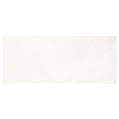 VidaXL alfombra de piel sintética de conejo crema oilte 80 x 200 cm poliéster