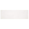 Vidaxl nep konijnenbont tapijt olite crème 80 x 250 cm polyester