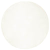 Vidaxl nep konijnenbont tapijt olite crème ø 120 cm polyester