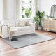 Vidaxl nep konijnenbont tapijt olite grijs 160 x 230 cm polyester