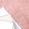 Vidaxl nep konijnenbont tapijt olite roze 60 x 90 cm polyester
