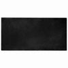 Vidaxl nep konijnenbont tapijt olite zwart 100 x 200 cm polyester