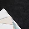 Vidaxl nep konijnenbont tapijt olite zwart 120 x 170 cm polyester