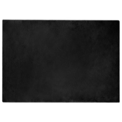 Vidaxl nep konijnenbont tapijt olite zwart 160 x 230 cm polyester