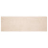 Vidaxl nep konijnenbont tapijt olite taupe 80 x 250 cm polyester