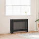 Copriradiatore Vidaxxl 2 pezzi nero 112 x 19 x 81,5 cm in MDF