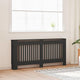 Copritermosifone Vidaxxl 2 pezzi nero 172 x 19 x 81,5 cm in derivati del legno