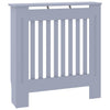 Copriradiatore Vidaxx grigio 78 x 19 x 81,5 cm in MDF