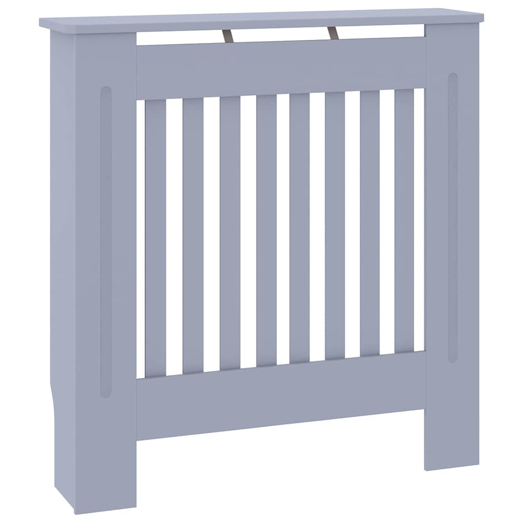 Copriradiatore Vidaxx grigio 78 x 19 x 81,5 cm in MDF