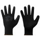 Vidaxl werkhandschoenen 24 pcs zwart 8 m polyester