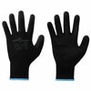 Vidaxl werkhandschoenen 12 pcs zwart 9 l polyester
