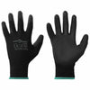 Vidaxl werkhandschoenen 24 pcs zwart 11 xxl polyester