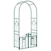 Arco da giardino Vidaxxl con serratura verde 102 x 50 x 218 cm