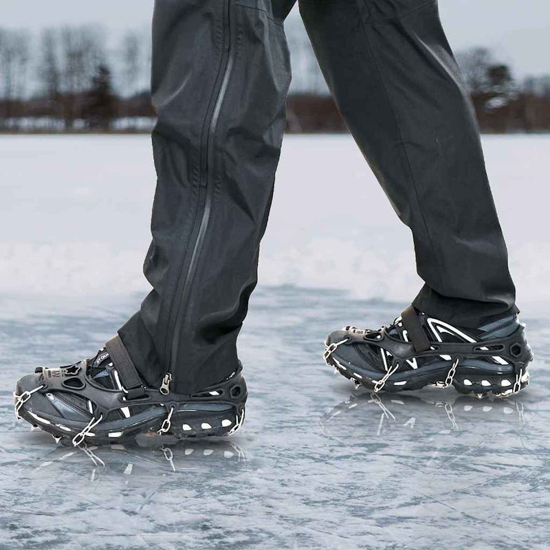 Vidaxl ice clamps for shoes black s