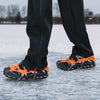 VidaXL fermagli per ghiaccio per scarpe arancione l