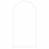 Vidaxl trouwrand wit 100 x 39 x 200 cm staal