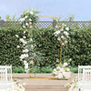 Vidaxl trouwrand goud 100 x 39 x 200 cm staal