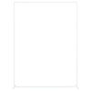 VidaXL bordo nuziale bianco 150 x 49,5 x 200 cm in acciaio