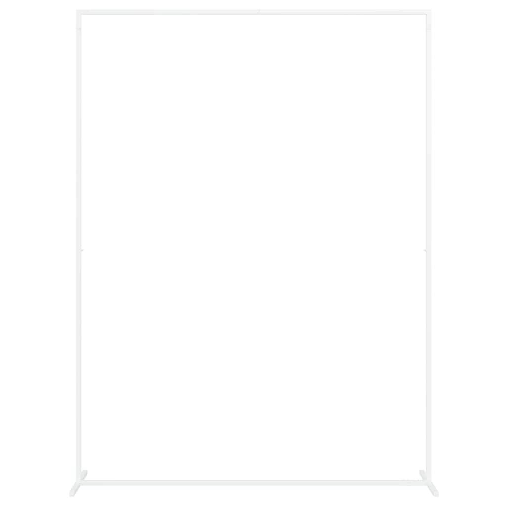 VidaXL bordo nuziale bianco 150 x 49,5 x 200 cm in acciaio