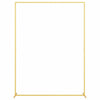 Vidaxl trouwrand goud 150 x 49,5 x 200 cm staal