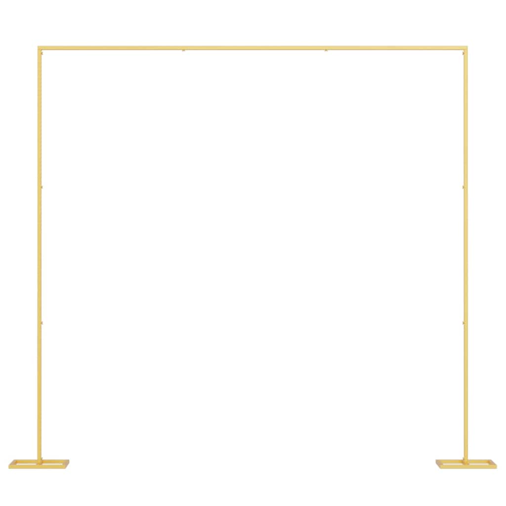 Vidaxl trouwrand goud 338 x 35 x 300 cm staal