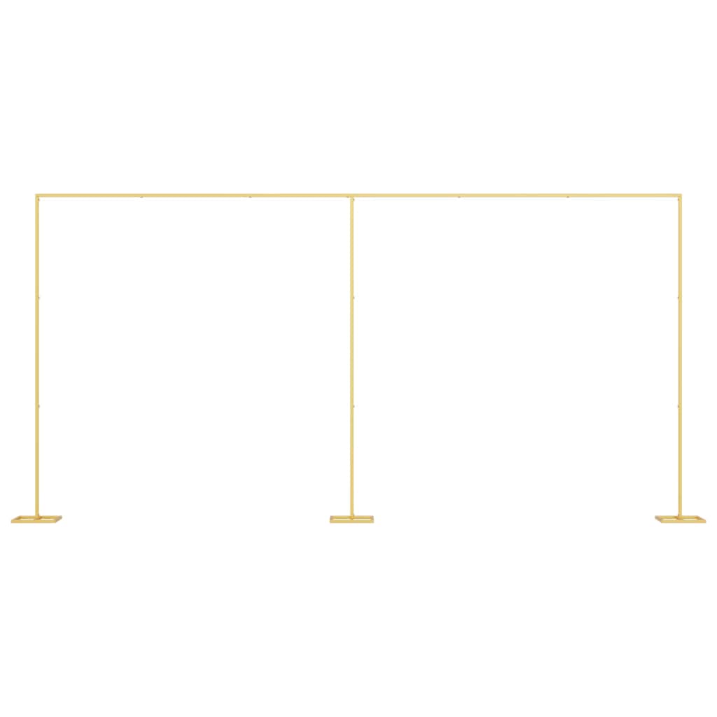Vidaxl trouwrand goud 657 x 35 x 300 cm staal