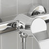 Vidaxl douchemengkraan chroom g 1 2 inch messing