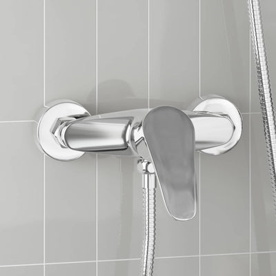 Vidaxx grifo mezclador de ducha cromado g 1 2 pulgadas