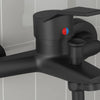 Miscelatore doccia VidaXL nero g 1 2 pollici
