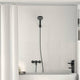 Set doccia Vidaxx nero g 1 2 pollici rame