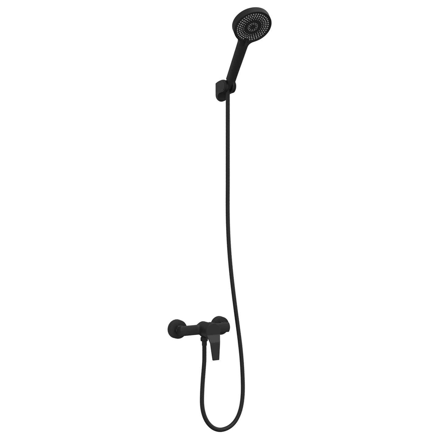 Set doccia Vidaxx nero g 1 2 pollici rame